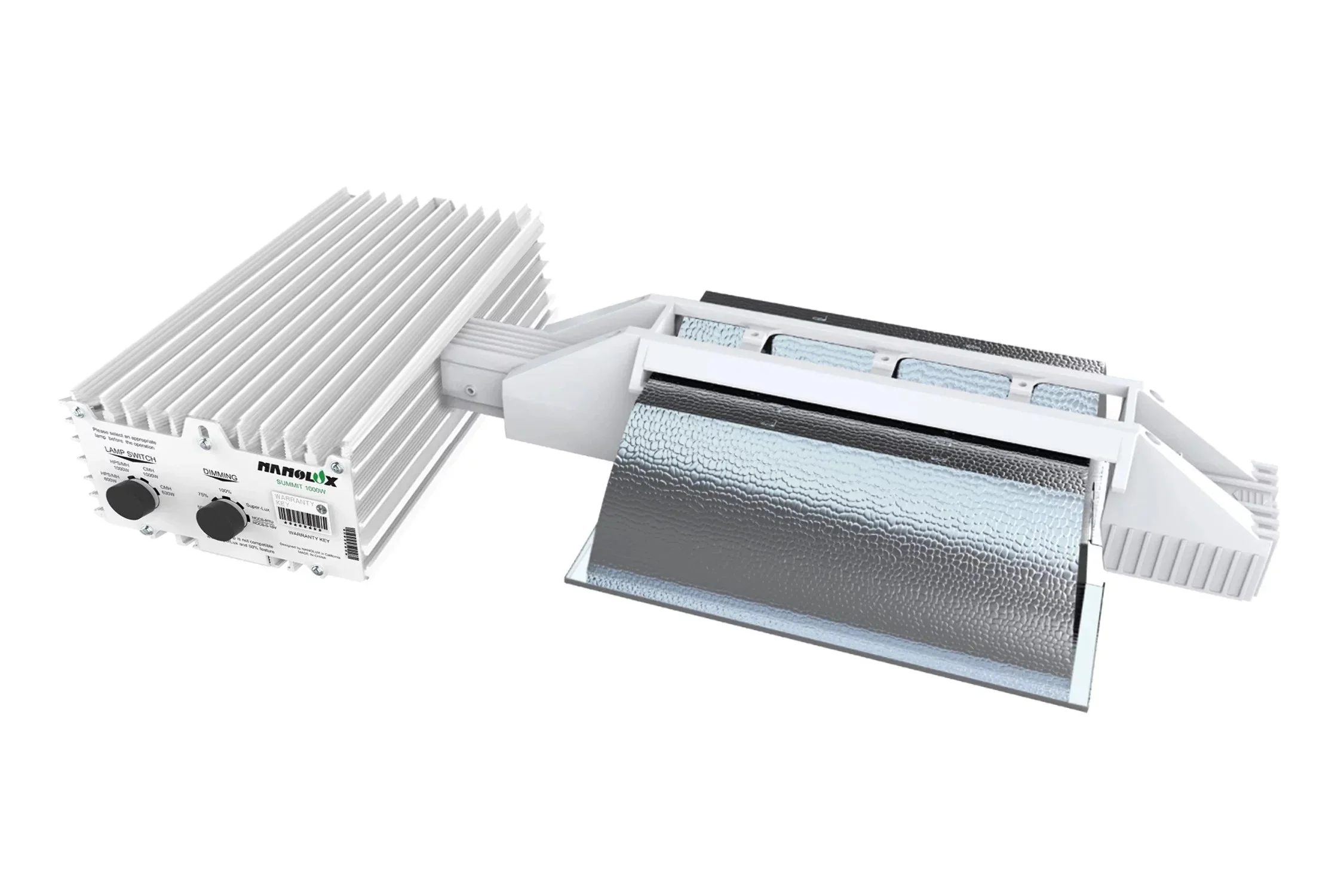 Nanolux Summit Series DE1000, 15' 240v with 1000 Watt HPS Lamp