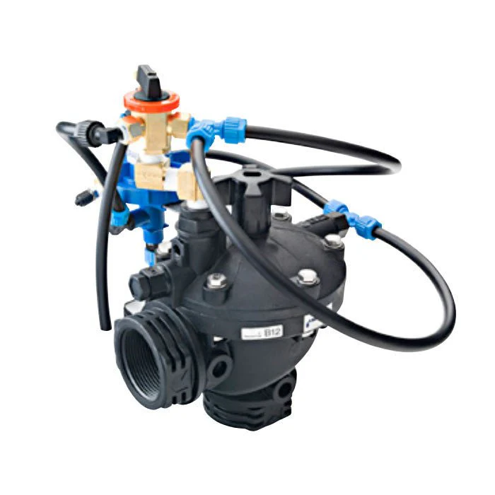 Netafim Series 80 3-Way Press Reducing Electric Angle Control Valve, 2 Inch
