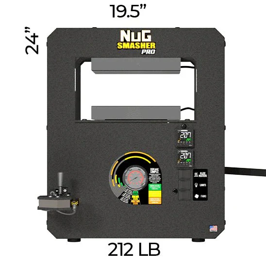 NugSmasher Pro 20 Ton Rosin Press Masters Bundle - Image 3