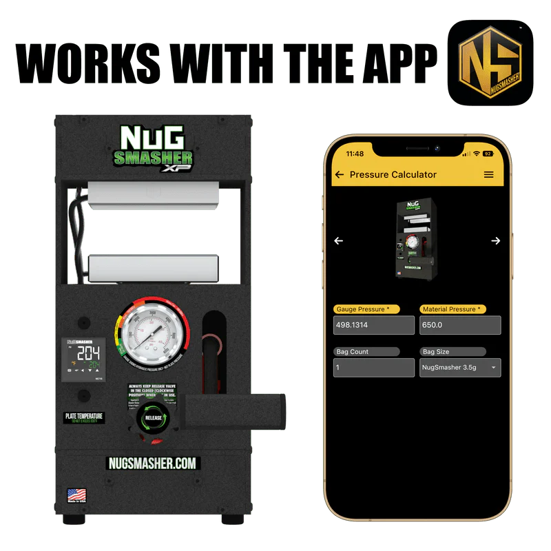 NugSmasher XP 12 Ton Rosin Press Essentials Bundle - Image 2