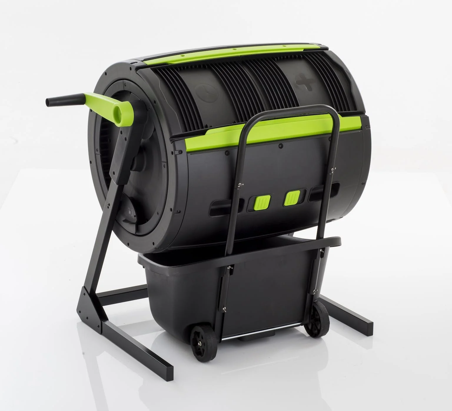 Riverstone MAZE 65 Gallon Compost Tumbler with Cart - Image 3