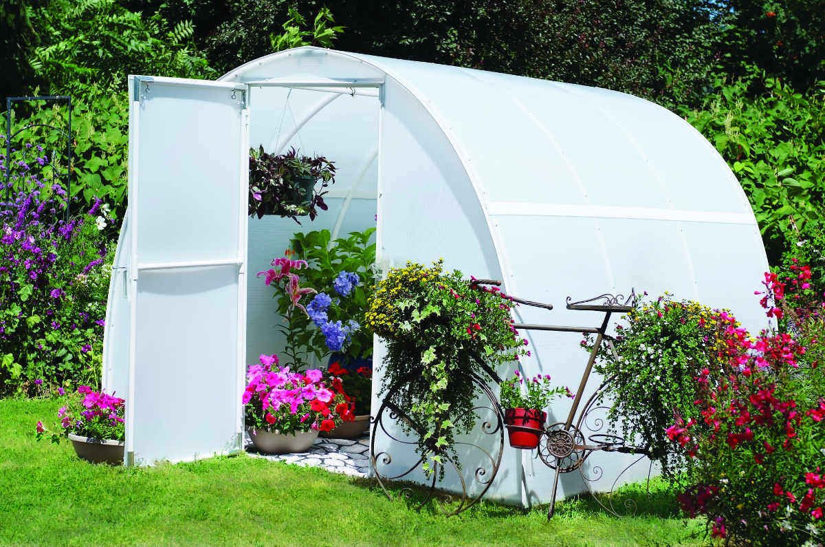 Solexx Early Bloomer 8'x8'x6'3" Greenhouse G-108
