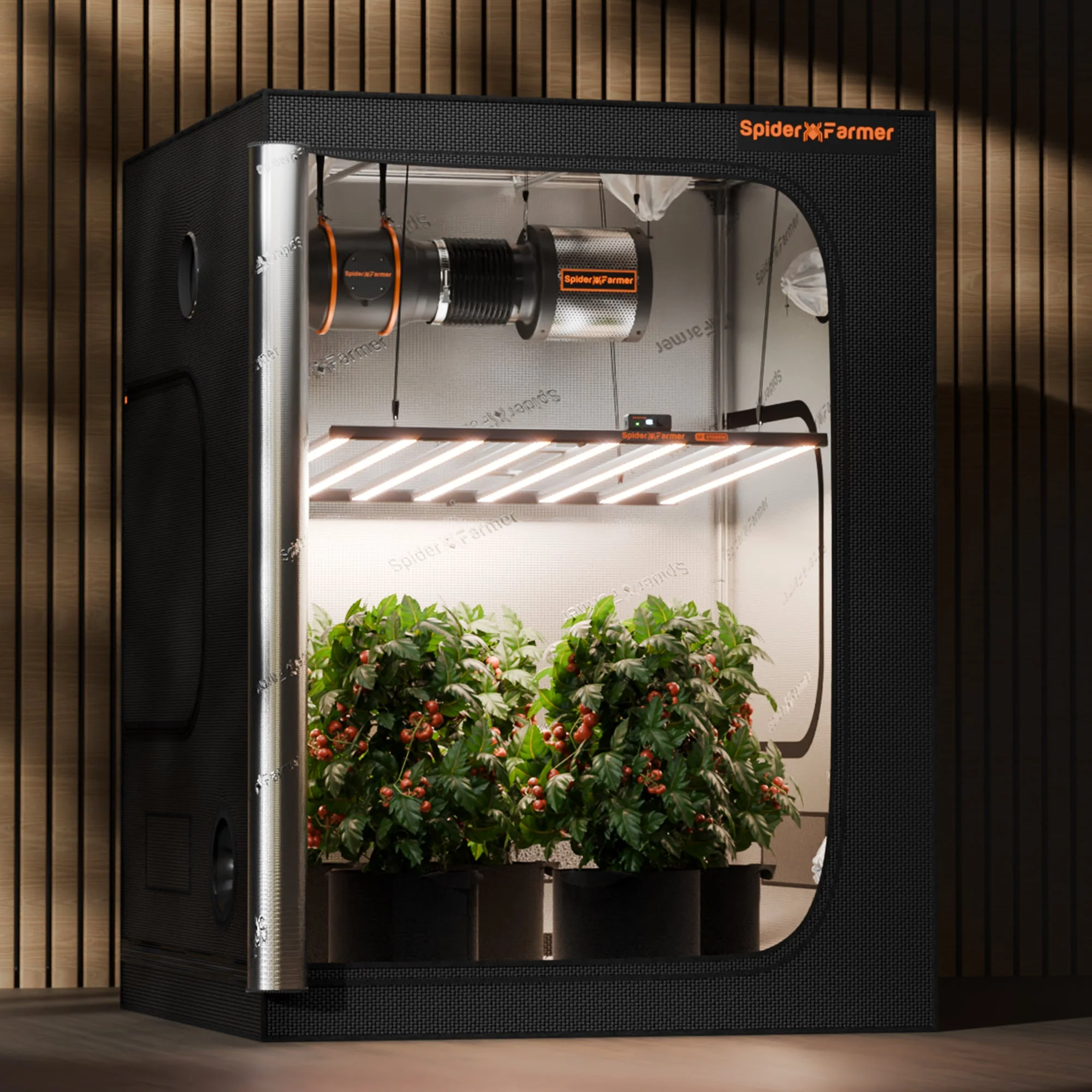 Spider Farmer G1000W WiFi & Bluetooth App-Controlled Dimmable Cost effective Full Spectrum High Yield Commercial LED Grow Light for 5X5 Grow Tent - Image 8