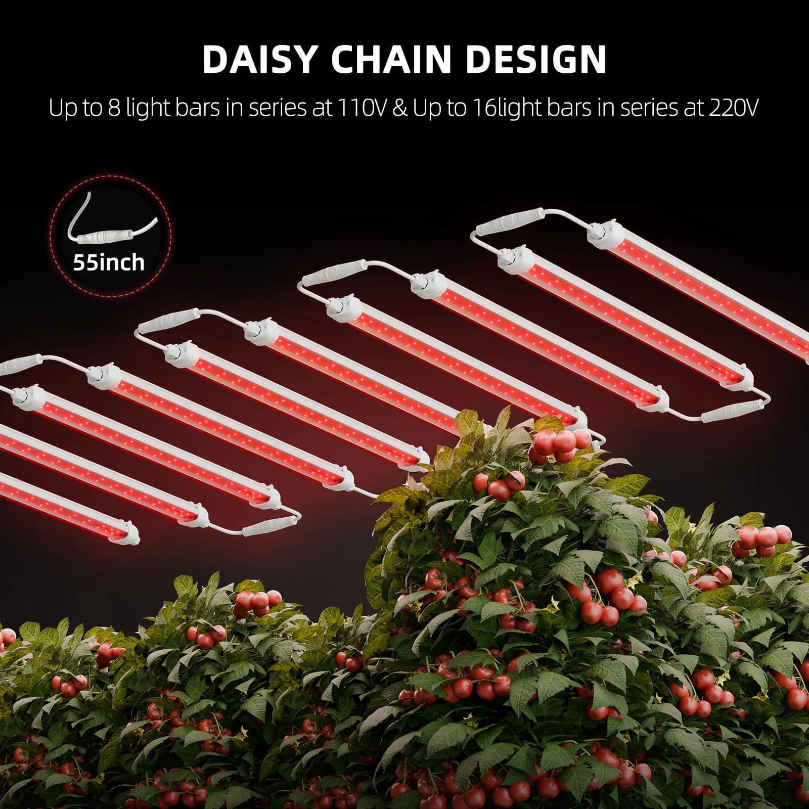 Spider Farmer GlowR80 Deep Red Spectrum 660nm Supplemental 80 Watt LED Grow Light - Image 4