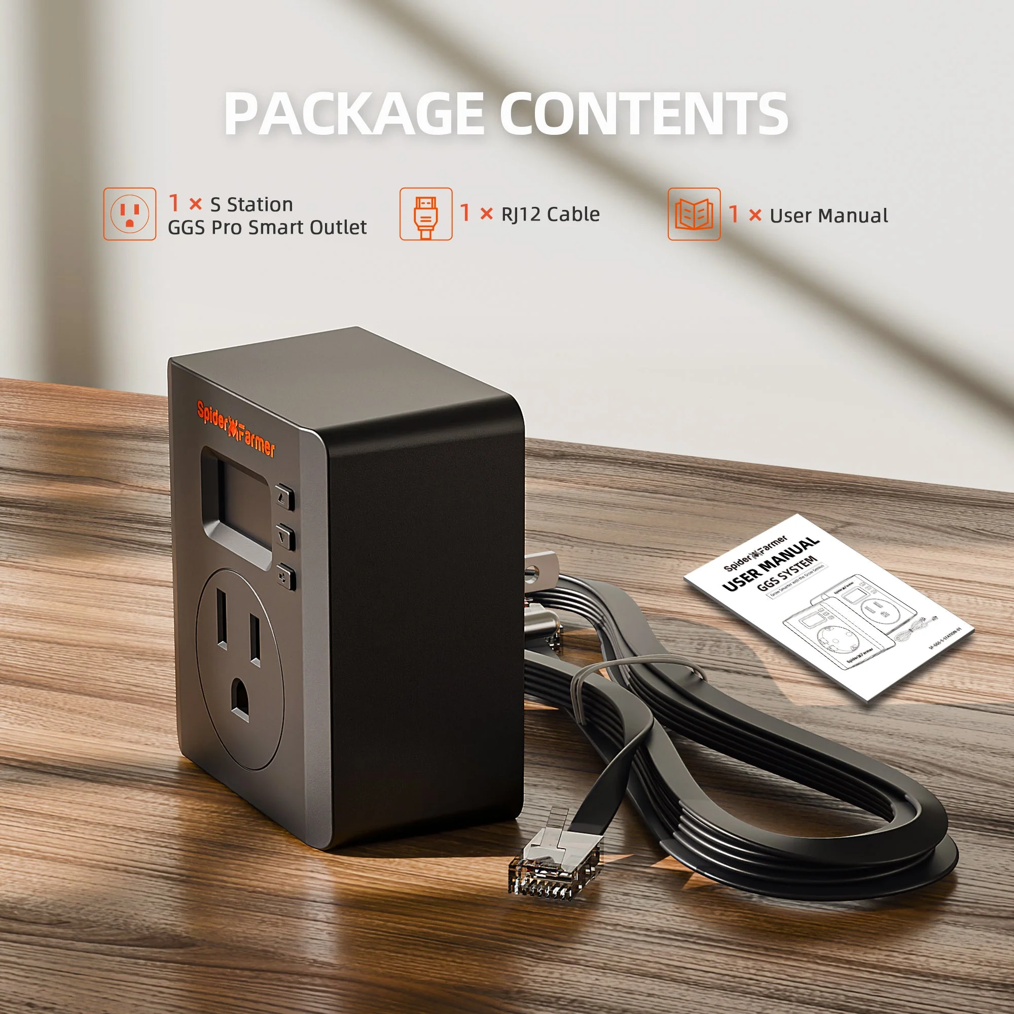 Spider Farmer S-Station | Wi-Fi & Bluetooth Smart Plug 1875W 15A for Indoor Growing, Supports Temperature & Humidity Sensor-Based Automation, Special Designed for Non-Spider Farmer Devices Connection and Smart Control via Spider Farmer APP - Image 7