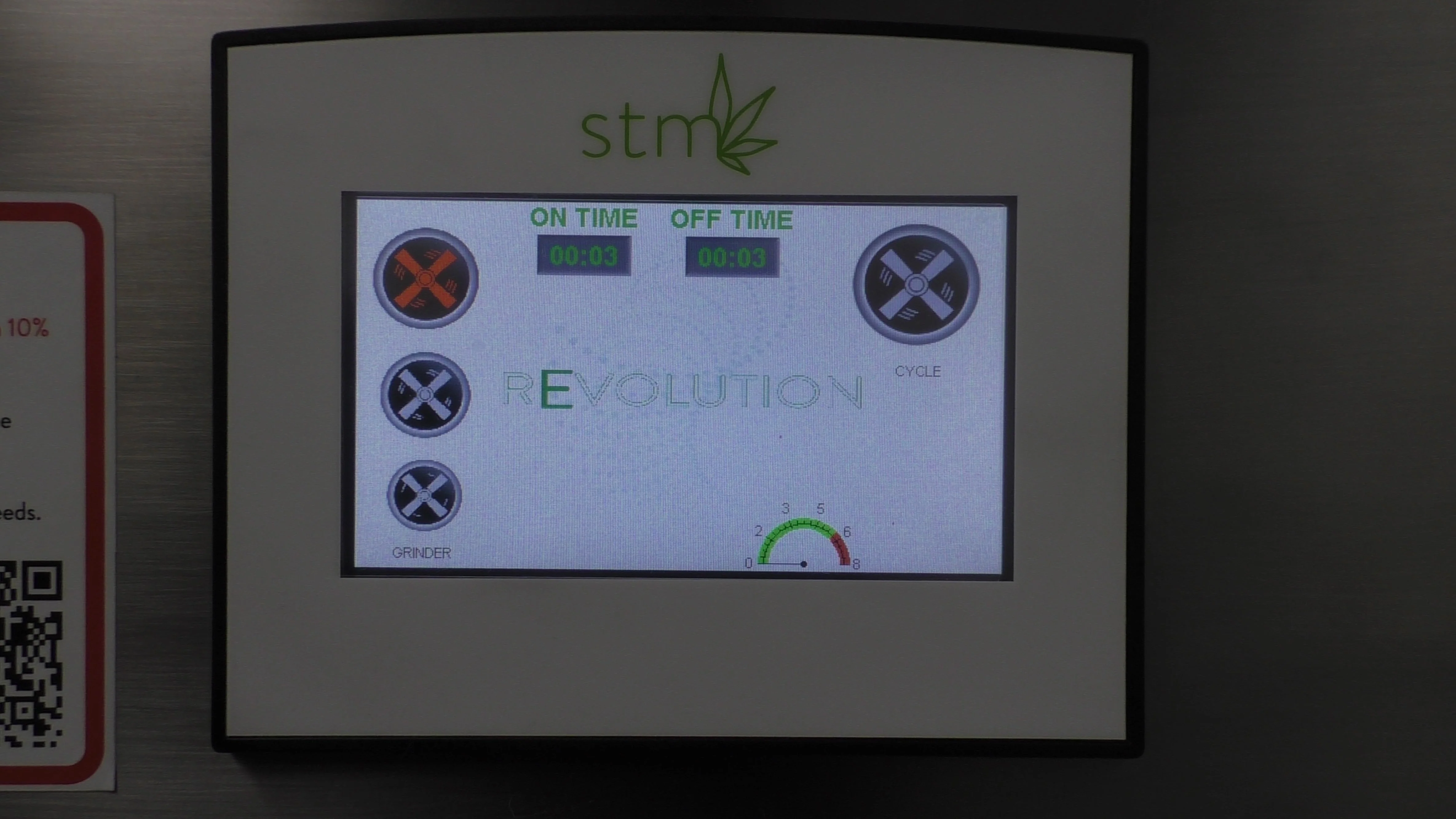 STM Canna Revolution 2.0 Commercial Grinder - Image 7