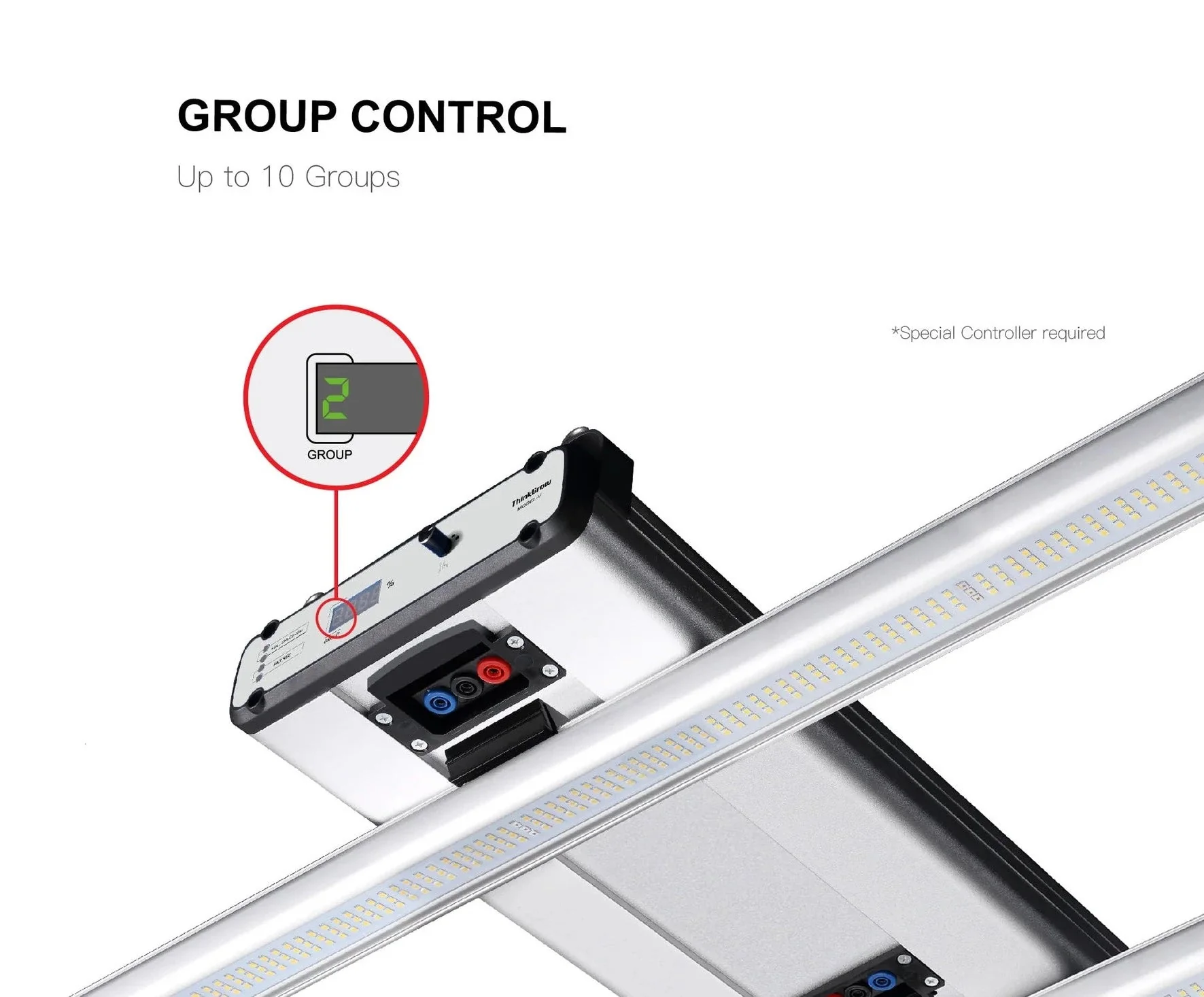 Think Grow Model-V 350 Watt Horticulture LED Grow Light - Image 5