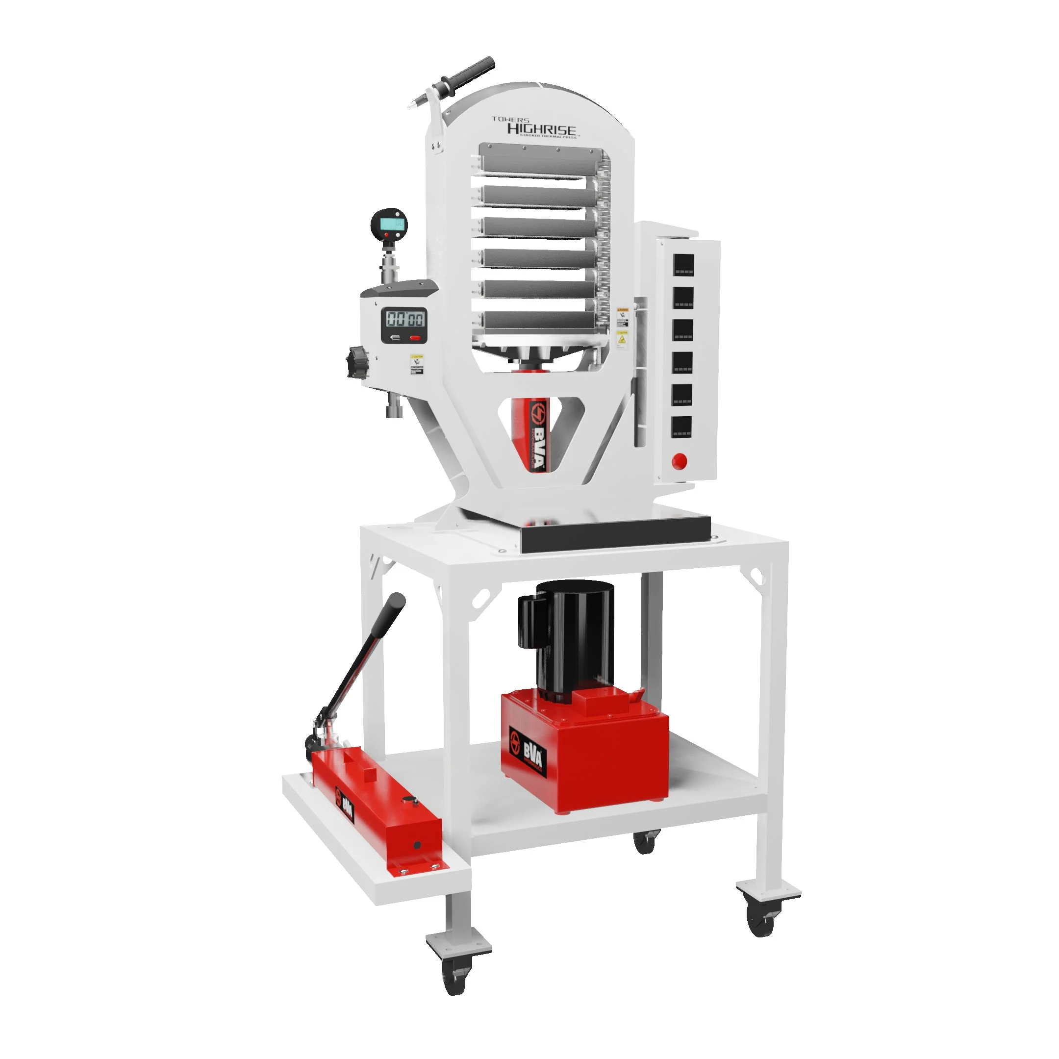 Towers Highrise 5 tier 25 Ton Stacked Rosin Press - Image 2