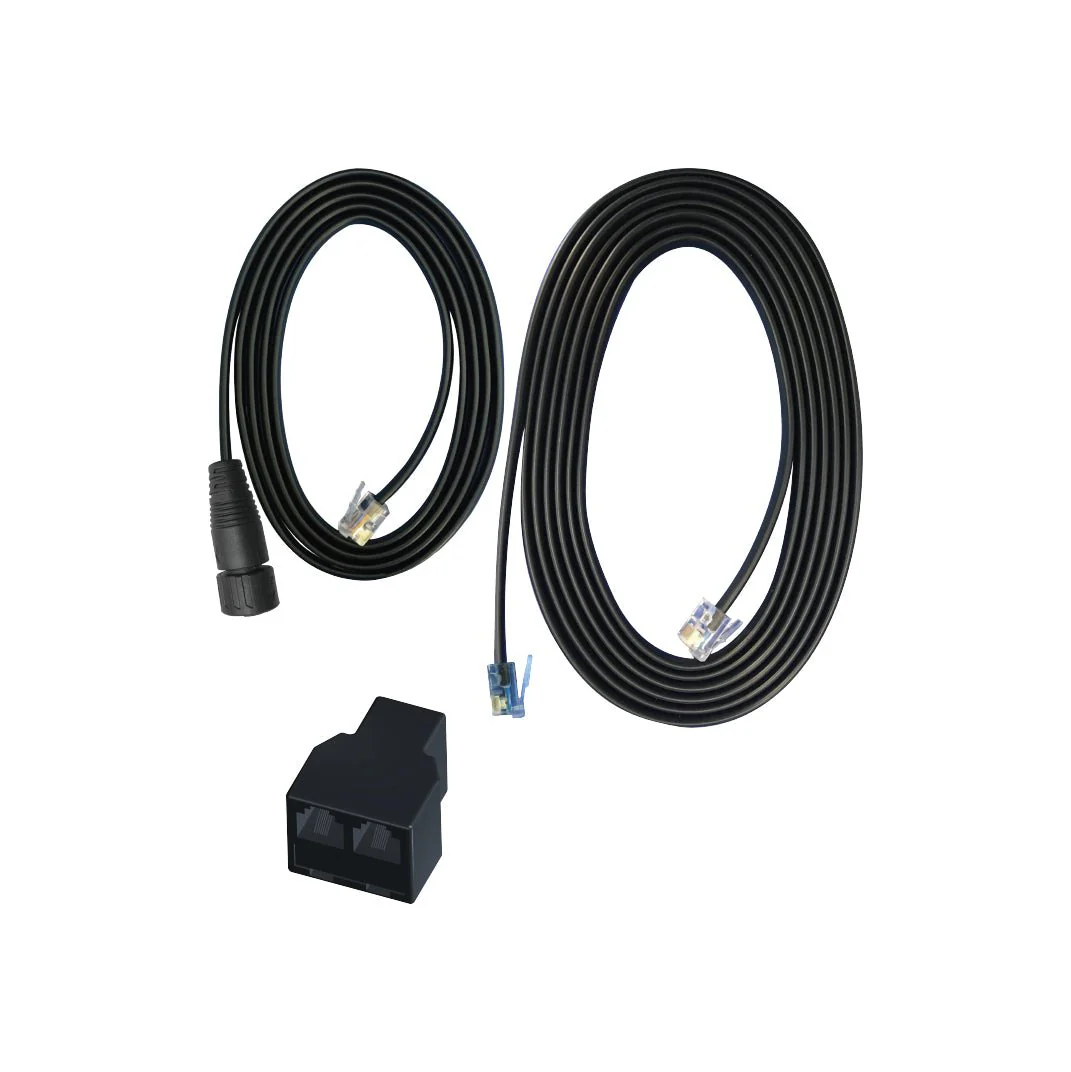 TrolMaster ECS-5 RJ12 to M16 Push Lock Waterproof Connector Converter Cable Set - Image 2