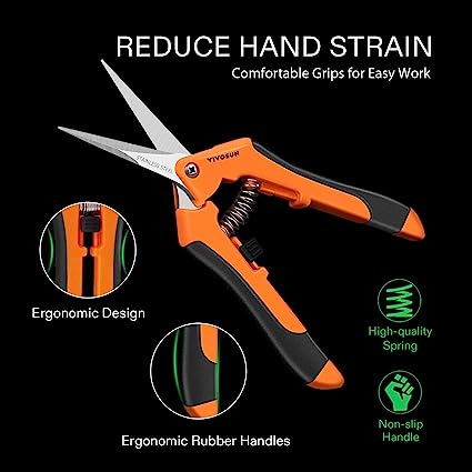 Vivosun Gardening Hand Pruner Pruning Shear - Image 2