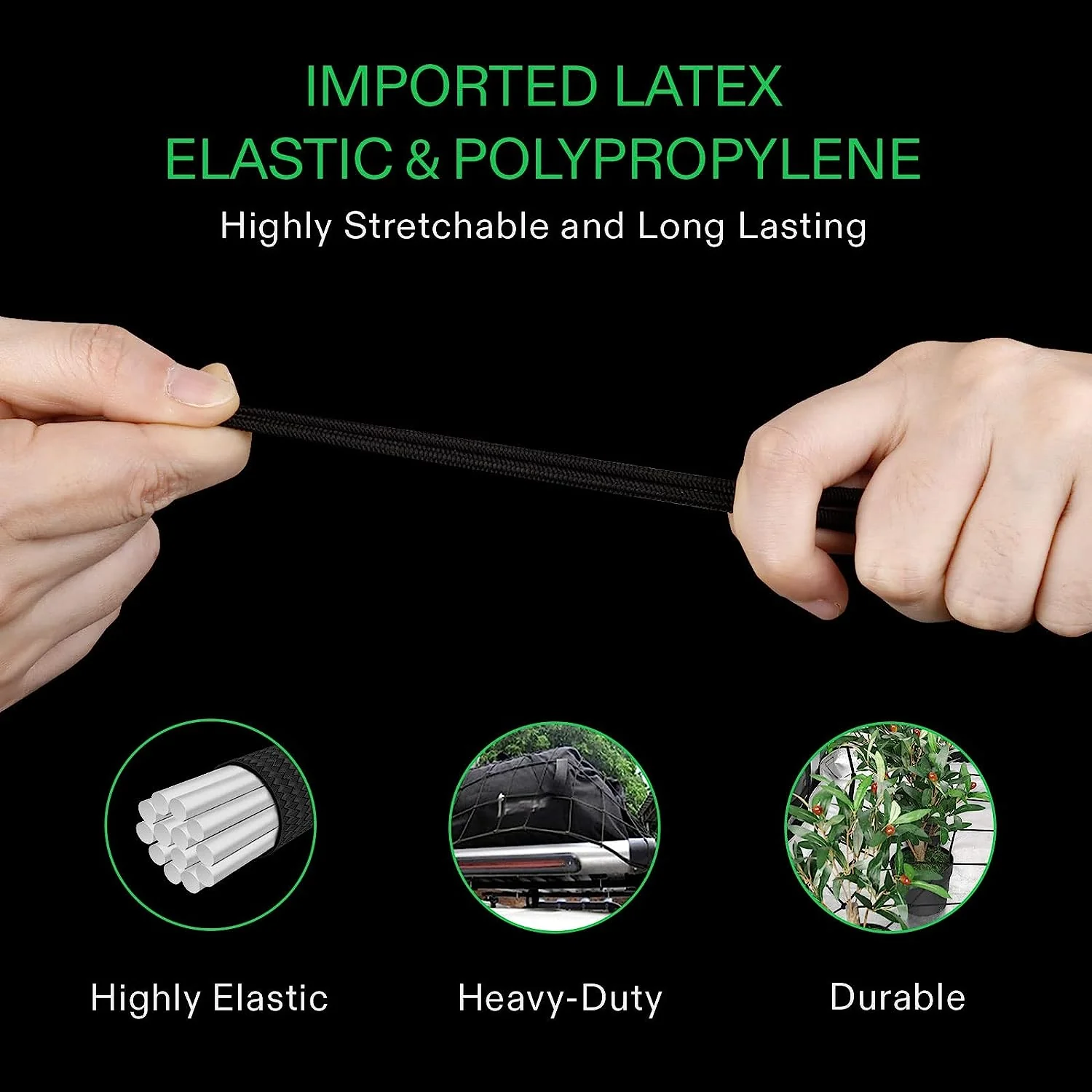 Vivosun Elastic Trellis Netting with Hooks - Image 4