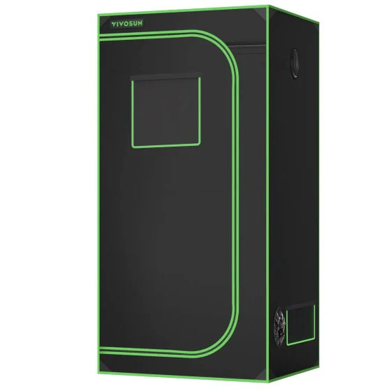 Vivosun Mylar 3x3 Grow Tent, 36″ x 36″ x 72″
