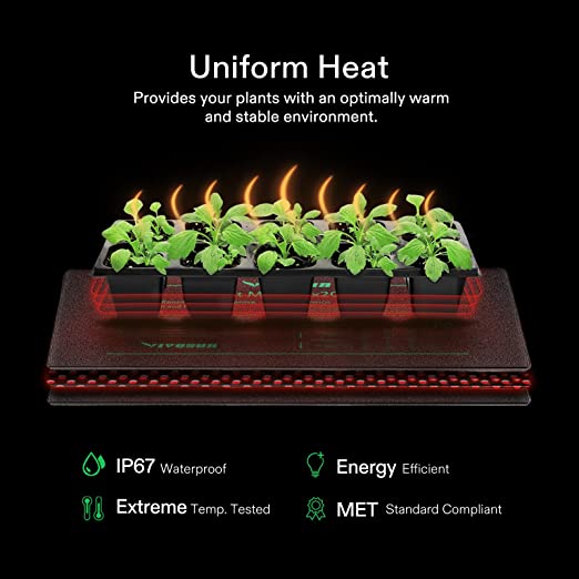 Vivosun Seedling Heat Mat Digital Thermostat Combo - Image 3